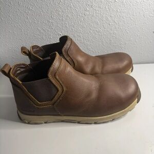 Carolina Romeo Slip On Ankle Boots US Mens Size 11 D  Aluminum Toe